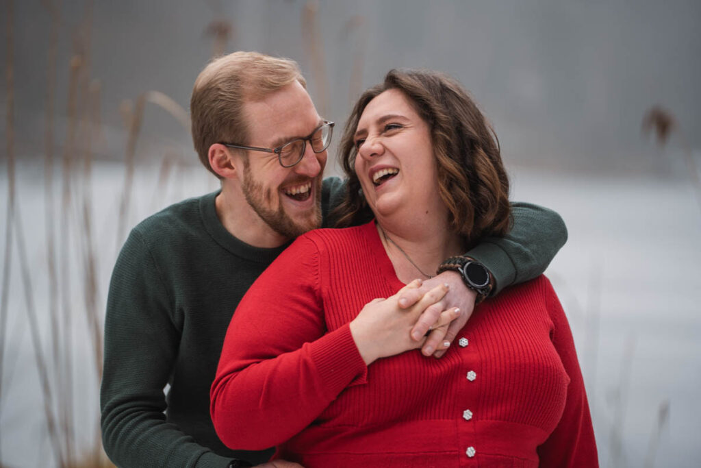 Paarshooting in Biberach an der Riß im Winter