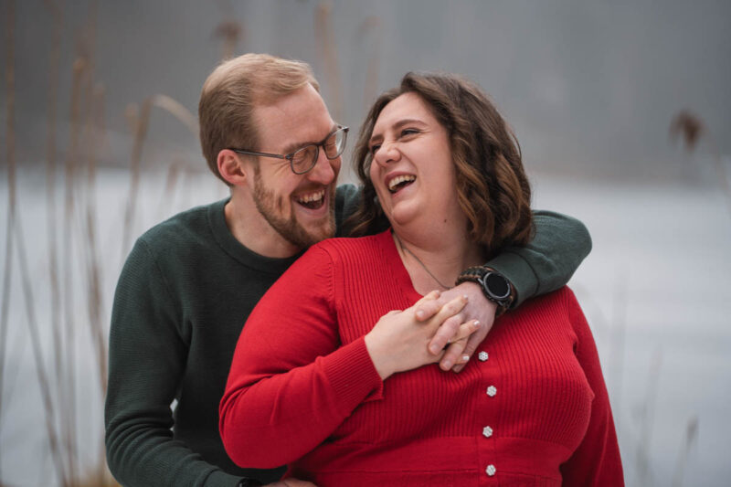 Paarshooting in Biberach an der Riß im Winter