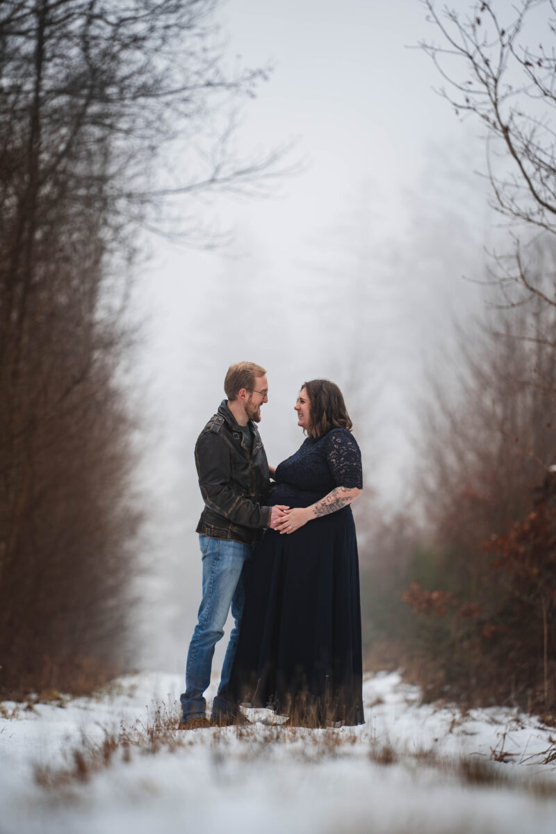 Winter Coupleshooting in Biberach Riß